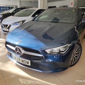 Vehiculo ocasión, MERCEDES CLA 180 4 PUERTAS GASOLINA AZUL DENIM, Ibermovil Motor Puertollano