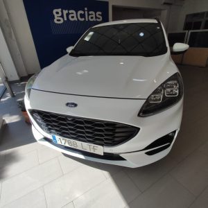 Vehículo de ocasión coche de segunda mano, FORD KUGA ST-LINE X 2.5 DURATEC PHEV 5P BLANCO, compra el mejor precio en Ibermóvil Motor Ford Puertollano